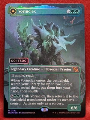 FOIL Vorinclex (Serial Numbered) from March of the Machine Magic the Gathering Proxy