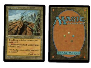 Wasteland from Tempest MTG Proxy