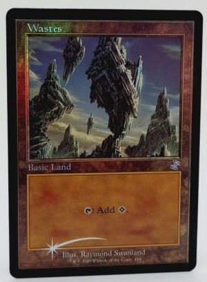 FOIL Wastes from Time Spiral: Remastered MTG Proxy