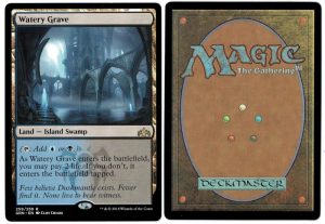 Watery Grave from Guilds of Ravnica Magic the Gathering Proxy