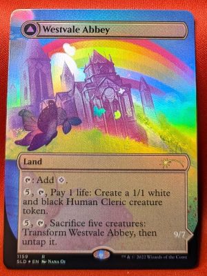 FOIL Westvale Abbey from Secret Lair Drop Series MTG Proxy