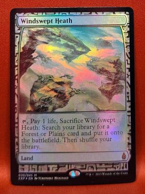 FOIL Windswept Heath from Zendikar Expedition Magic the Gathering Proxy