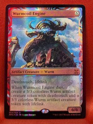 FOIL Wurmcoil Engine from Kaladesh Invention Magic the Gathering Proxy