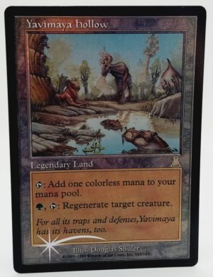 FOIL Yavimaya Hollow from Urza’s Destiny MTG Proxy