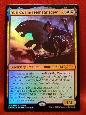 FOIL Yuriko, the Tiger's Shadow from Unique and Miscellaneous Promos MTG Proxy