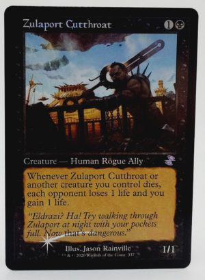 FOIL Zulaport Cutthroat from Time Spiral: Remastered MTG Proxy